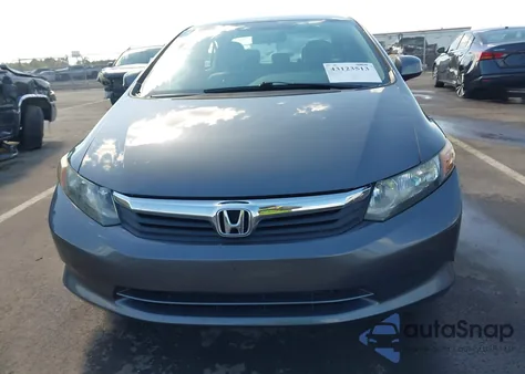 2012 Honda Civic Lx из США, поврежденный, VIN 19XFB2E51CE020208